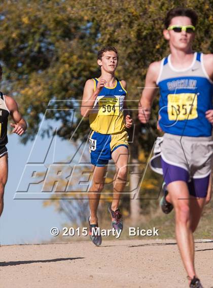 Thumbnail 1 in CIF State Cross Country Championships (D2 Boys Race) photogallery.