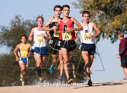 Thumbnail 2 in CIF State Cross Country Championships (D2 Boys Race) photogallery.