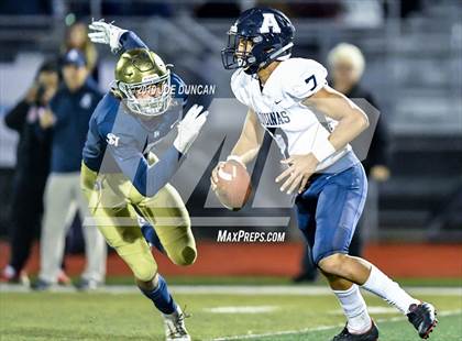 Thumbnail 3 in Aquinas @ San Juan Hills (CIF State 2-AA Regional Final) photogallery.