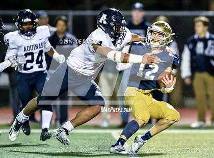 Thumbnail 2 in Aquinas @ San Juan Hills (CIF State 2-AA Regional Final) photogallery.