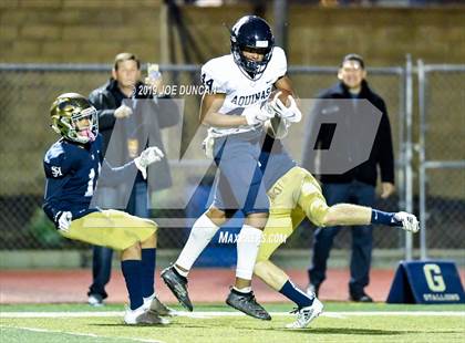 Thumbnail 1 in Aquinas @ San Juan Hills (CIF State 2-AA Regional Final) photogallery.