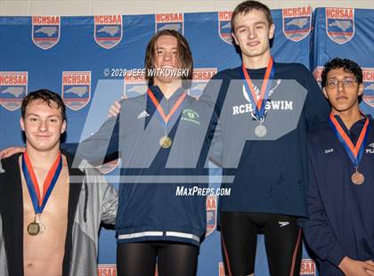 Thumbnail 1 in NCHSAA 1A/2A Swimming Finals photogallery.