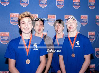 Thumbnail 1 in NCHSAA 1A/2A Swimming Finals photogallery.