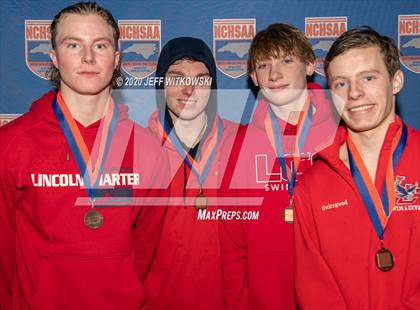 Thumbnail 3 in NCHSAA 1A/2A Swimming Finals photogallery.