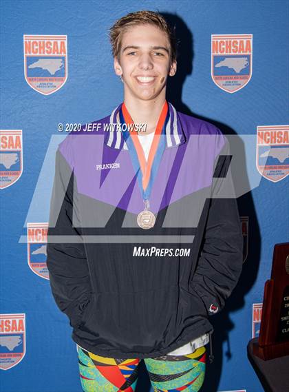 Thumbnail 1 in NCHSAA 1A/2A Swimming Finals photogallery.