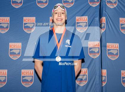 Thumbnail 1 in NCHSAA 1A/2A Swimming Finals photogallery.