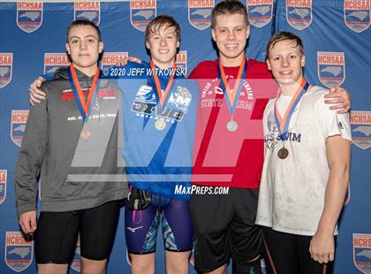 Thumbnail 2 in NCHSAA 1A/2A Swimming Finals photogallery.