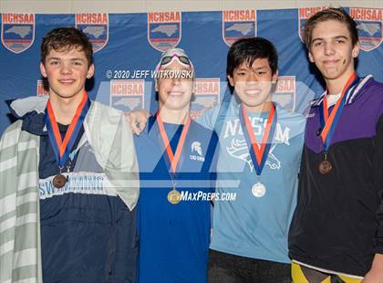 Thumbnail 2 in NCHSAA 1A/2A Swimming Finals photogallery.