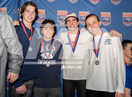 Thumbnail 1 in NCHSAA 1A/2A Swimming Finals photogallery.