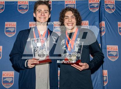Thumbnail 1 in NCHSAA 1A/2A Swimming Finals photogallery.