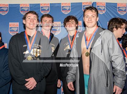 Thumbnail 2 in NCHSAA 1A/2A Swimming Finals photogallery.