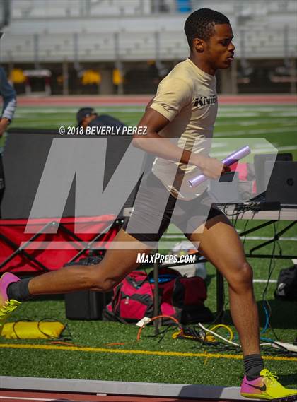 Thumbnail 1 in Golden League CIF Finals (Boys 4 x 400 Relay) photogallery.