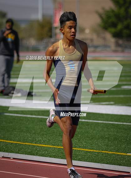 Thumbnail 1 in Golden League CIF Finals (Boys 4 x 400 Relay) photogallery.