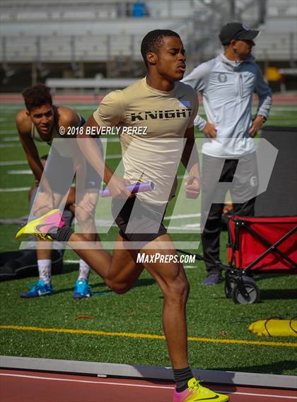 Thumbnail 2 in Golden League CIF Finals (Boys 4 x 400 Relay) photogallery.