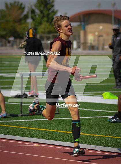 Thumbnail 2 in Golden League CIF Finals (Boys 4 x 400 Relay) photogallery.