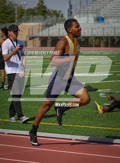 Thumbnail 3 in Golden League CIF Finals (Boys 4 x 400 Relay) photogallery.
