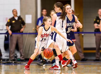 Thumbnail 3 in Skyline vs Springville (UHSAA 4A Final) photogallery.