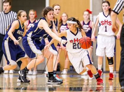 Thumbnail 2 in Skyline vs Springville (UHSAA 4A Final) photogallery.