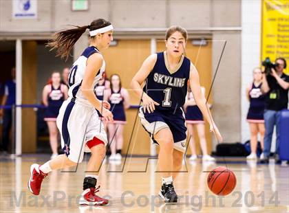 Thumbnail 2 in Skyline vs Springville (UHSAA 4A Final) photogallery.