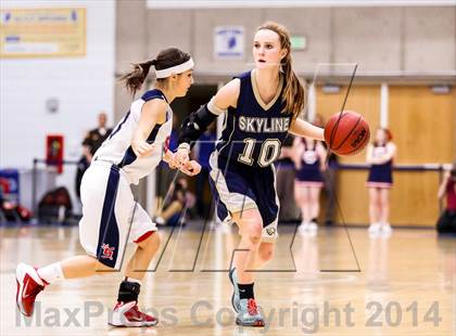 Thumbnail 2 in Skyline vs Springville (UHSAA 4A Final) photogallery.