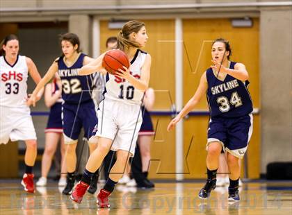 Thumbnail 3 in Skyline vs Springville (UHSAA 4A Final) photogallery.