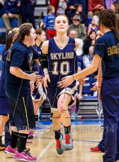 Thumbnail 3 in Skyline vs Springville (UHSAA 4A Final) photogallery.