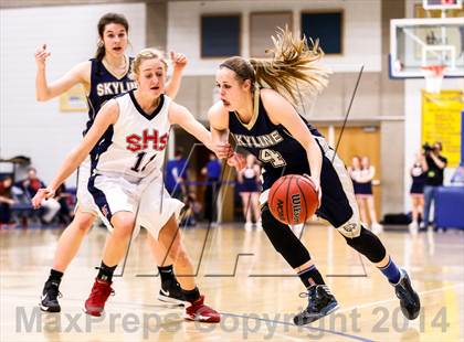 Thumbnail 2 in Skyline vs Springville (UHSAA 4A Final) photogallery.