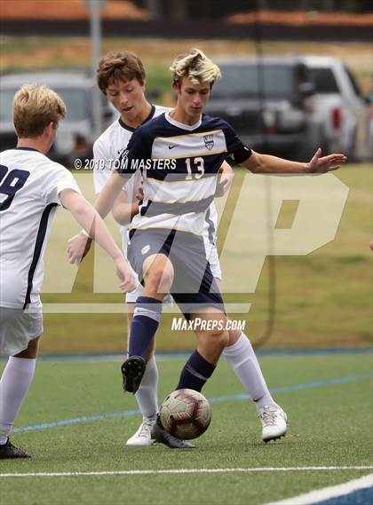 Thumbnail 1 in Cape Fear Academy @ Carmel Christian (NCISAA 3A Quarterfinal) photogallery.