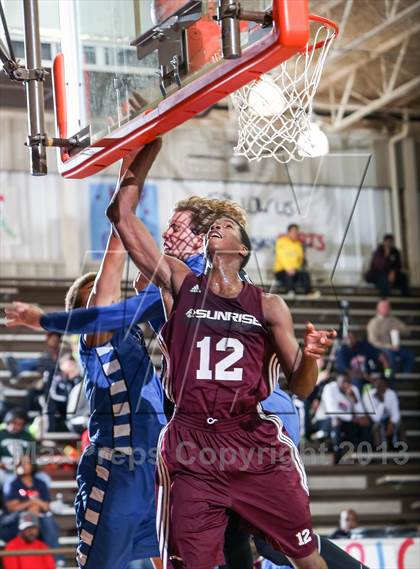 Thumbnail 1 in Plano West vs. Sunrise Christian Academy Elite (Elite 14 Tournament) photogallery.