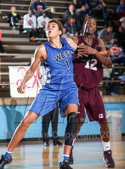 Thumbnail 3 in Plano West vs. Sunrise Christian Academy Elite (Elite 14 Tournament) photogallery.