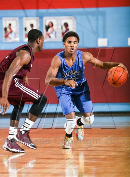 Thumbnail 2 in Plano West vs. Sunrise Christian Academy Elite (Elite 14 Tournament) photogallery.