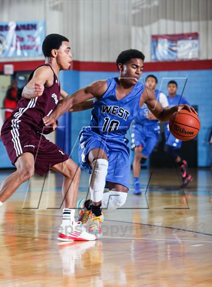 Thumbnail 3 in Plano West vs. Sunrise Christian Academy Elite (Elite 14 Tournament) photogallery.