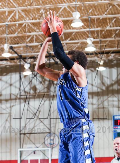 Thumbnail 3 in Plano West vs. Sunrise Christian Academy Elite (Elite 14 Tournament) photogallery.