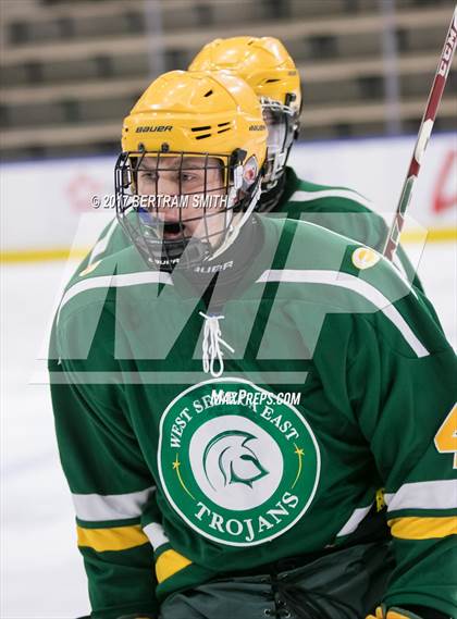 Thumbnail 1 in Williamsville East vs. West Seneca East (Section 6 Division 2 Semifinal) photogallery.