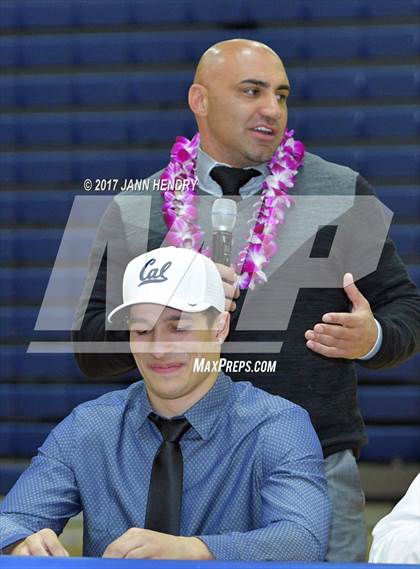 Thumbnail 3 in Bishop Gorman (National Signing Day) photogallery.