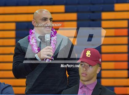 Thumbnail 3 in Bishop Gorman (National Signing Day) photogallery.