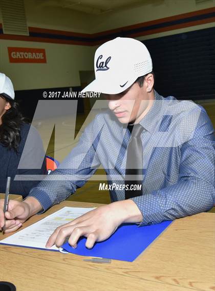 Thumbnail 2 in Bishop Gorman (National Signing Day) photogallery.