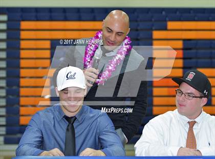 Thumbnail 1 in Bishop Gorman (National Signing Day) photogallery.