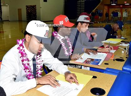Thumbnail 1 in Bishop Gorman (National Signing Day) photogallery.