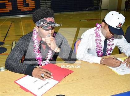 Thumbnail 3 in Bishop Gorman (National Signing Day) photogallery.