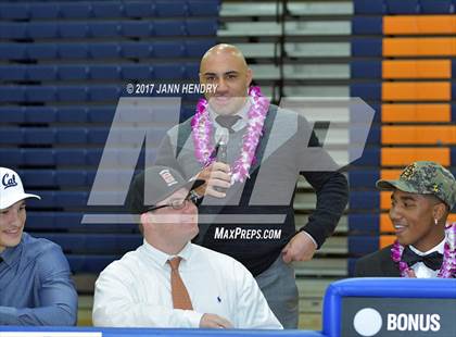 Thumbnail 1 in Bishop Gorman (National Signing Day) photogallery.