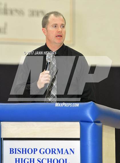 Thumbnail 1 in Bishop Gorman (National Signing Day) photogallery.