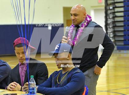 Thumbnail 1 in Bishop Gorman (National Signing Day) photogallery.