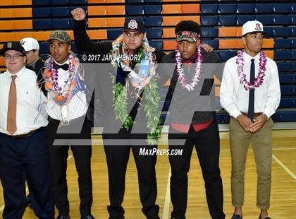 Thumbnail 3 in Bishop Gorman (National Signing Day) photogallery.