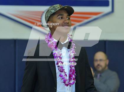Thumbnail 3 in Bishop Gorman (National Signing Day) photogallery.
