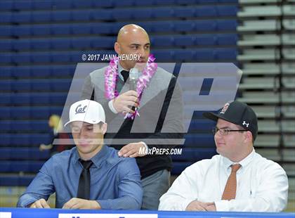 Thumbnail 2 in Bishop Gorman (National Signing Day) photogallery.