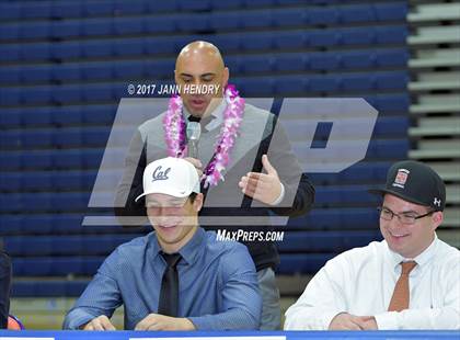 Thumbnail 1 in Bishop Gorman (National Signing Day) photogallery.