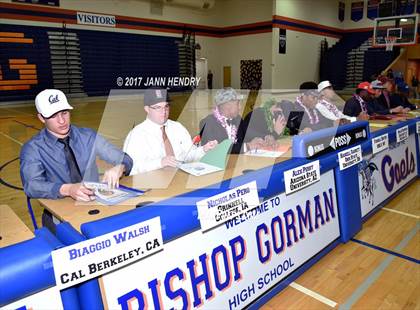 Thumbnail 2 in Bishop Gorman (National Signing Day) photogallery.