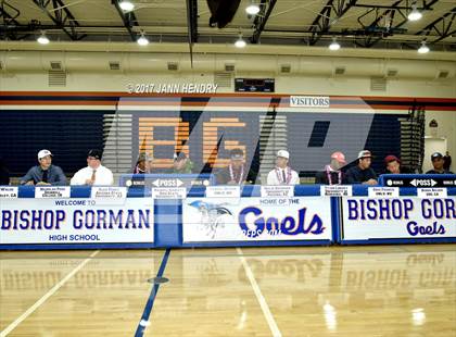 Thumbnail 1 in Bishop Gorman (National Signing Day) photogallery.