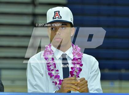 Thumbnail 2 in Bishop Gorman (National Signing Day) photogallery.